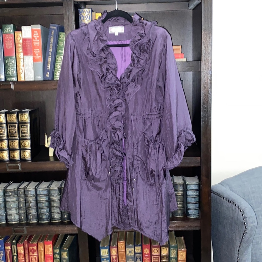 Pretty Angel Plum Jacket